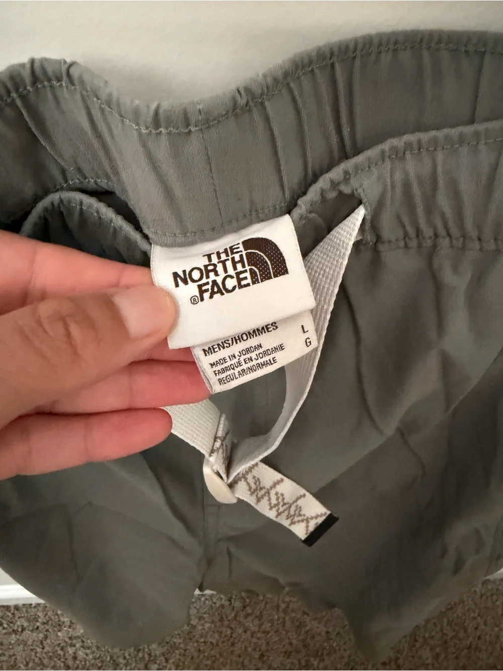 The North Face Men's Olive Green Utility Shorts